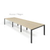 Bench Pórtico 3 módulos 1200 cm ancho - Imagen 9