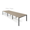 Bench Pórtico 3 módulos 1200 cm ancho - Imagen 12