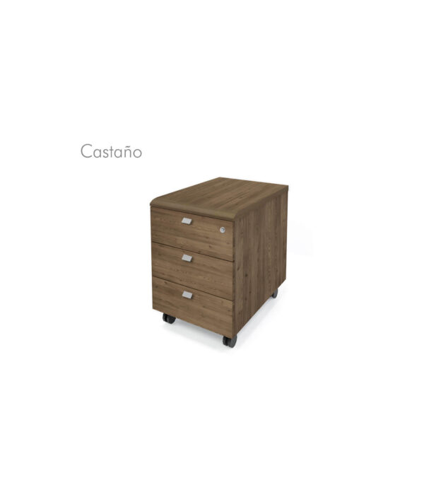 Cajonera 3 cajones madera monocolor DM DIRECCIÓN - Imagen 11
