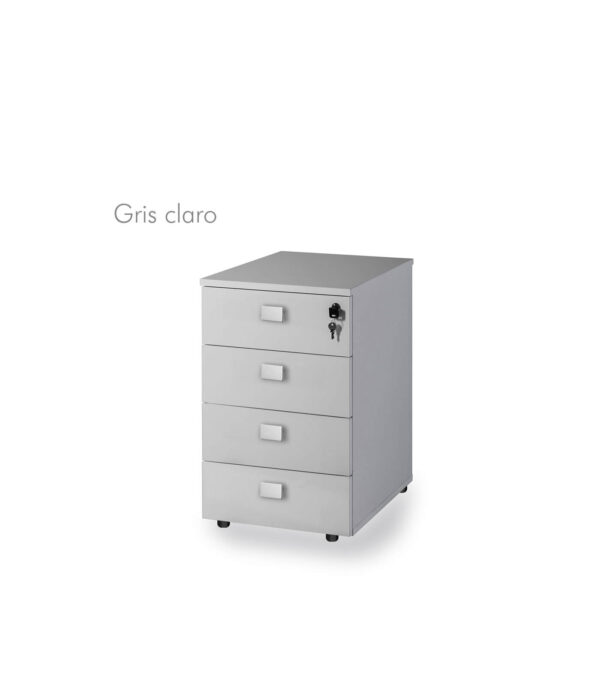 Cajonera fija 4 cajones madera OPERACIONAL (Exclusiva para Compactas) - Imagen 12