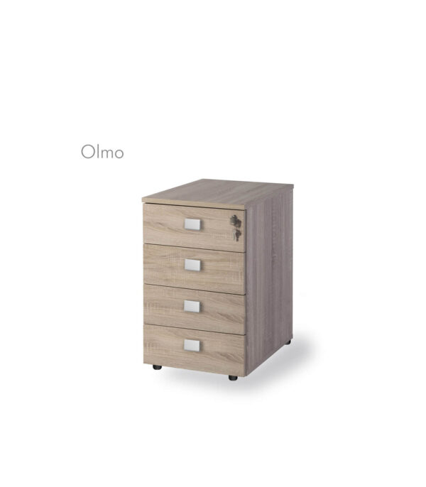 Cajonera fija 4 cajones madera OPERACIONAL (Exclusiva para Compactas) - Imagen 14