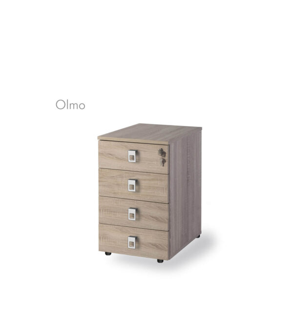 Cajonera fija 4 cajones madera OPERACIONAL (Exclusiva para Compactas) - Imagen 19
