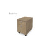 Cajonera 1 Cajon +1 Archivo Madera/Madera monocolor DM DIRECCIÓN - Imagen 8