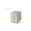 Cajonera móvil 1 cajón + 1 archivo madera OPERACIONAL Stock Express - Imagen 18