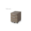Cajonera móvil 1 cajón + 1 archivo madera OPERACIONAL Stock Express - Imagen 10