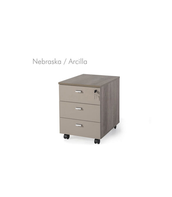 Cajonera móvil 3 cajones metal bicolor G3 EJECUTIVA - Imagen 29