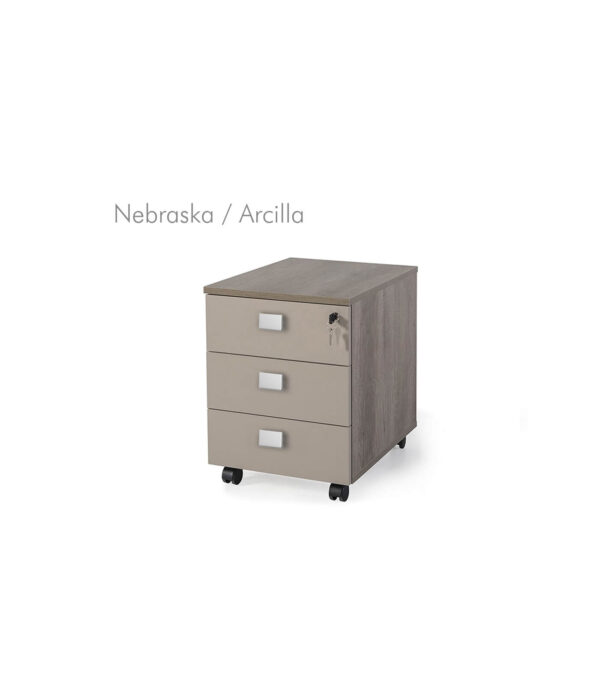 Cajonera móvil 3 cajones metal bicolor G3 EJECUTIVA - Imagen 31