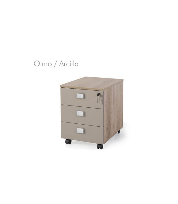 Cajonera móvil 3 cajones metal bicolor G3 EJECUTIVA - Imagen 19
