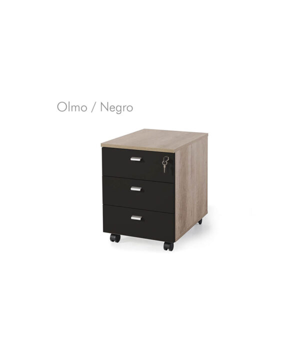 Cajonera móvil 3 cajones metal bicolor G3 EJECUTIVA - Imagen 21