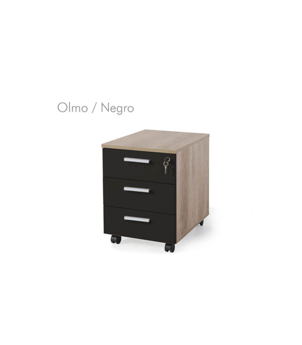 Cajonera móvil 3 cajones metal bicolor G3 EJECUTIVA - Imagen 22