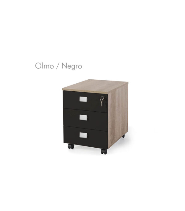 Cajonera móvil 3 cajones metal bicolor G3 EJECUTIVA - Imagen 23