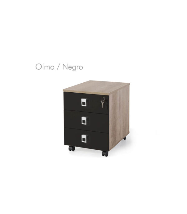 Cajonera móvil 3 cajones metal bicolor G3 EJECUTIVA - Imagen 24